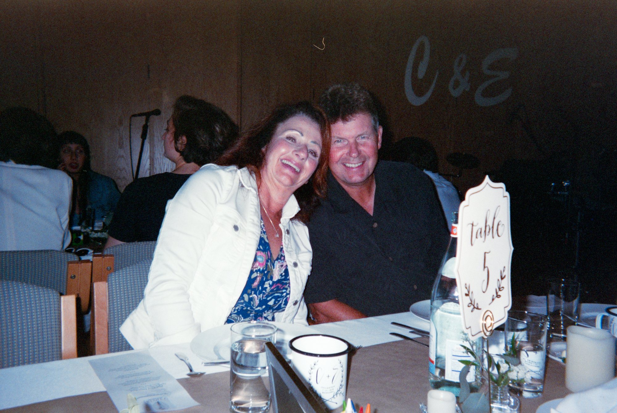 Disposable camera photo